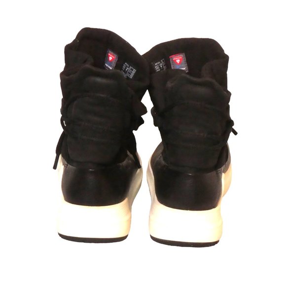 ECCO WOMEN'S SOLICE MID GTX BOOTS Black and White Size 39 - Picture 4 of 11